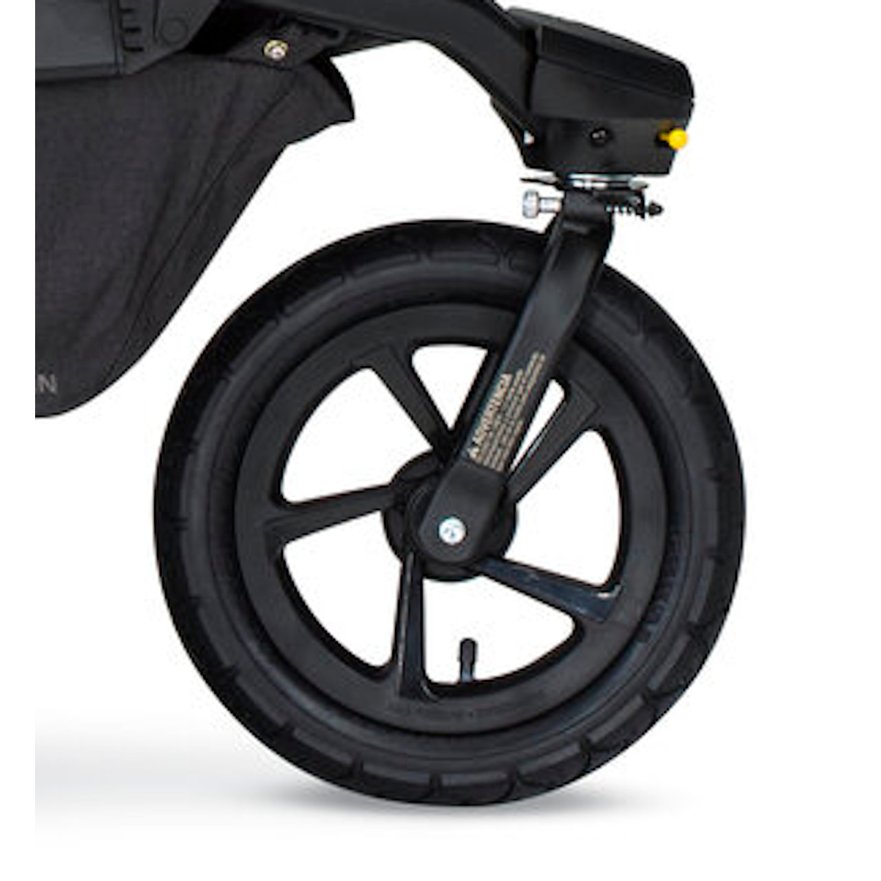 Alterrain Front Wheel - Installed on stroller fork/stroller (fork & thru-bolt not included)