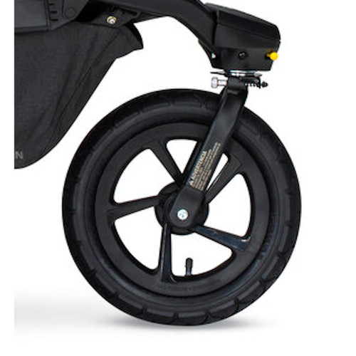 Alterrain Front Wheel - Installed on stroller fork/stroller (fork & thru-bolt not included)
