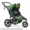 Canopy, Seat, Low Boy cargo basket sold separately.