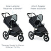New 2020 BOB Single Infant Car Seat for Chicco - Adapters required for Alterrain & Alterrain Pro Only