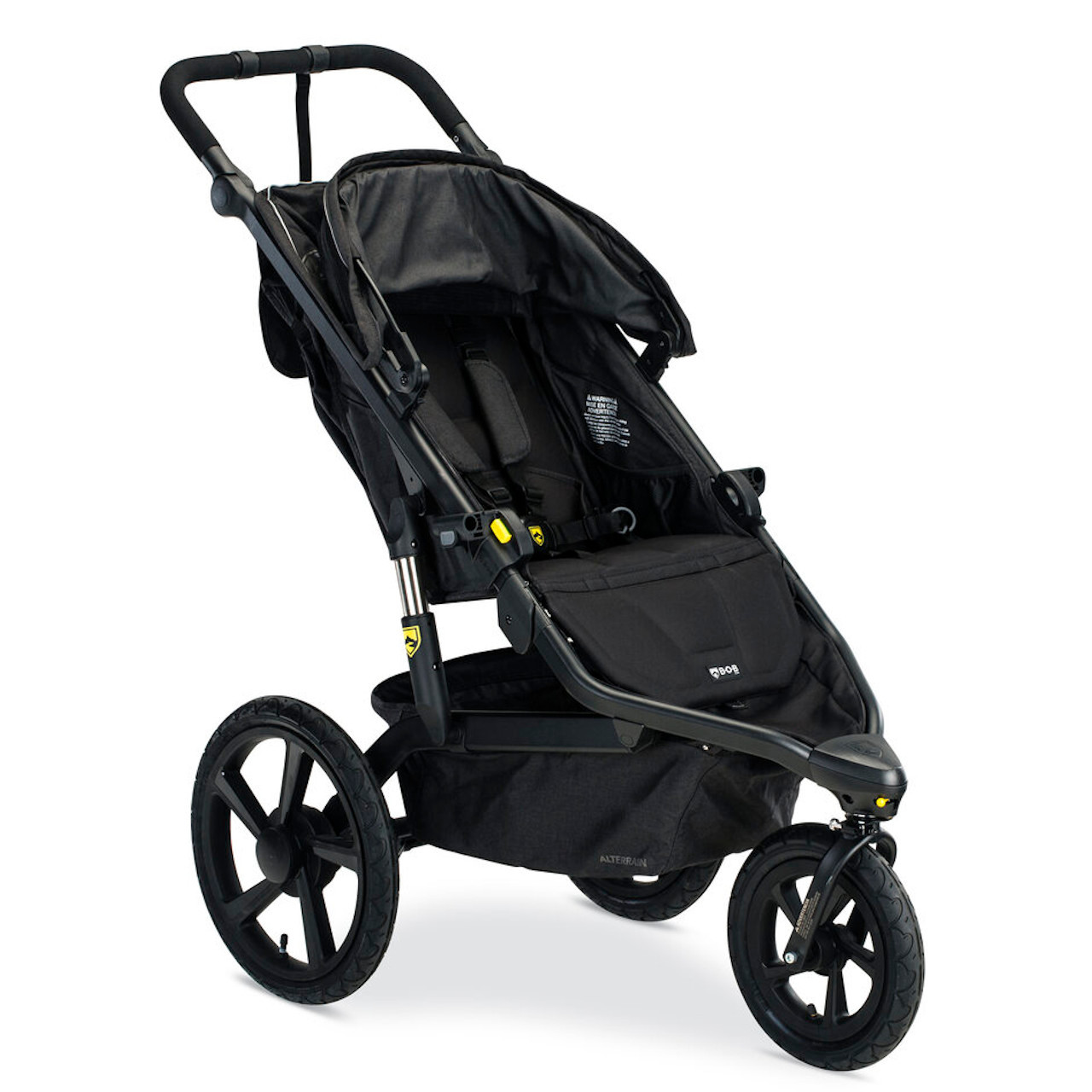 BOB Gear Infant Car Seat Adapter - Alterrain Adapter Mounts Installed on stroller (receivers)