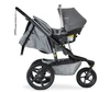 BOB Infant Car Seat Adapter - Cybex/Maxi Cosi/Nuna (with car seat attached)
