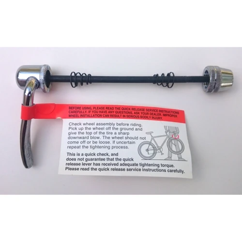 Includes front Quick Release QR9630.