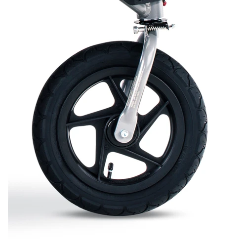 Rambler Front Wheel with Tire & Tube Installed (stroller fork not included but shown for display only)